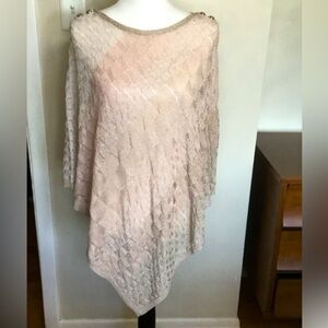 White House Black Market Ombré Poncho Size S